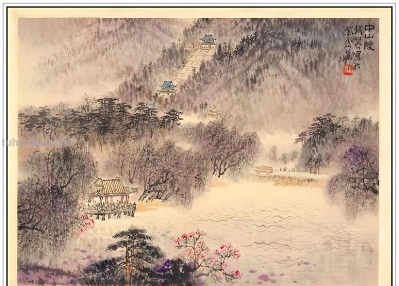 一代宗师当代著名画家钱松喦六十一幅传世经典绘画作品赏析