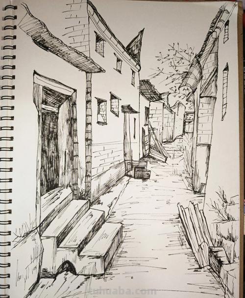 风景物速写 速写风景应该注意哪些？