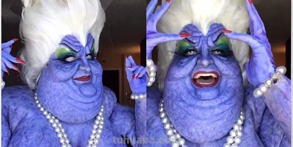 无尊零成本cos《小美人鱼》乌苏拉！惊见1巧合：跟珍珍一样　网笑疯