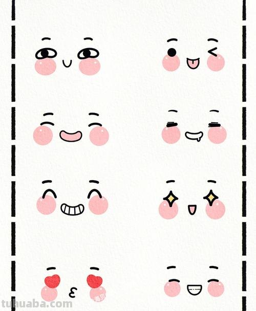 可爱的卡通简笔画小素材