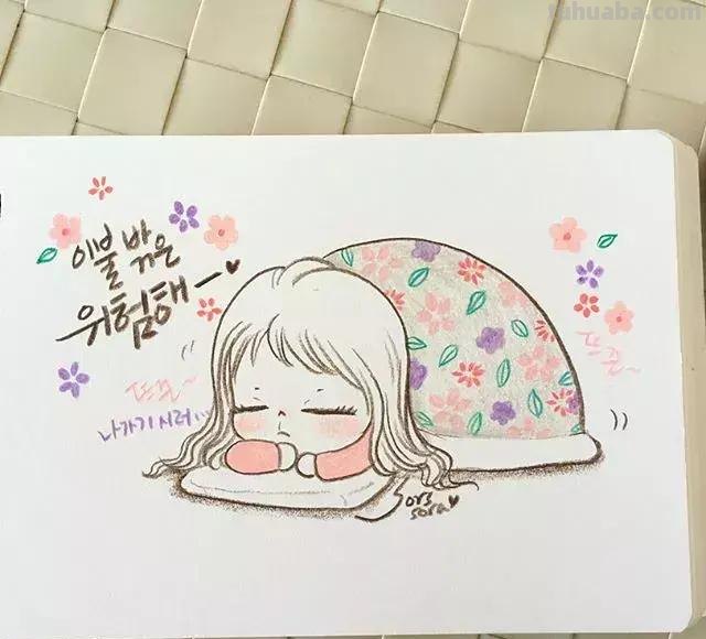 100张人物彩铅简笔画，小伙伴们赶紧收藏吧~