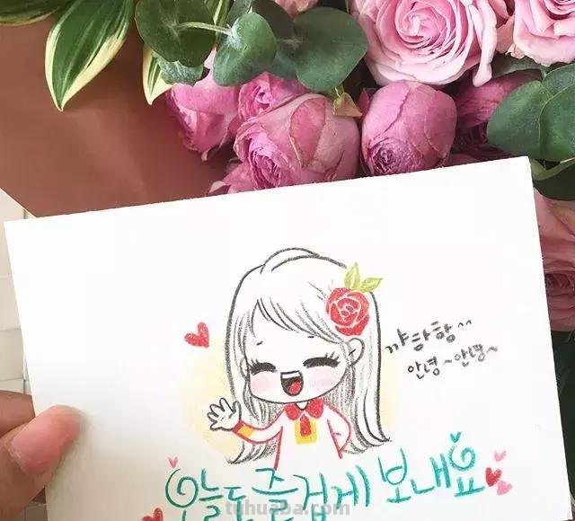 100张人物彩铅简笔画，小伙伴们赶紧收藏吧~