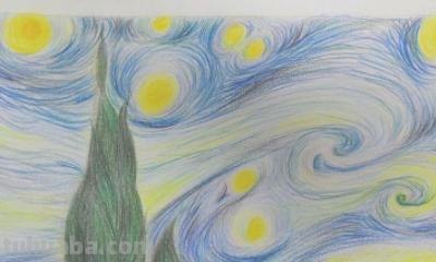 夜空用彩铅怎么画 怎样用彩铅画出星空? 夜空用彩铅怎么画 怎样用彩铅画出星空?