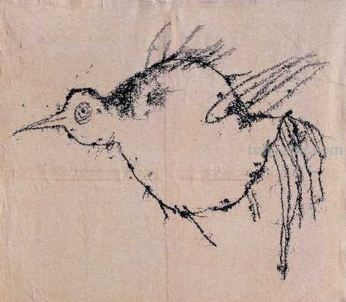 中国著名画家叶永青画一幅《鸟》，卖了94万，到底值不值这个价？