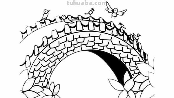 小桥怎么画简笔画 画小桥简单又漂亮?