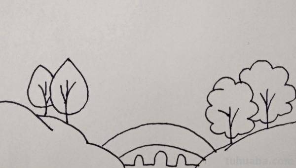 小桥怎么画简笔画 画小桥简单又漂亮? 小桥怎么画简笔画 画小桥简单又漂亮?