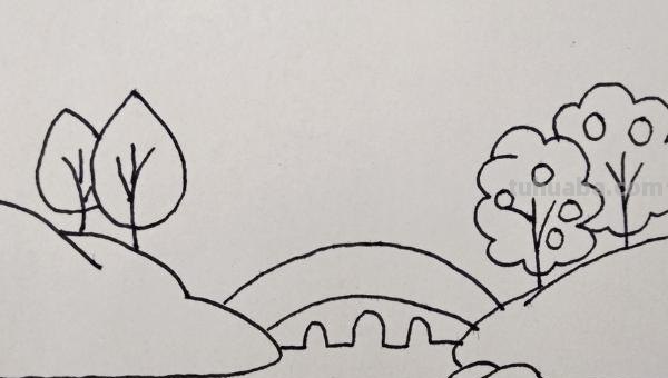 小桥怎么画简笔画 画小桥简单又漂亮? 小桥怎么画简笔画 画小桥简单又漂亮?