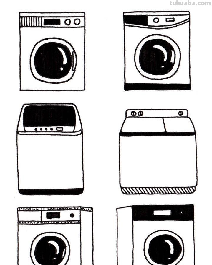 各种小家电的50种简笔画法，超级实用的素材！（建议收藏）