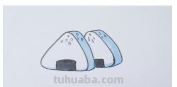 美食怎么画简笔画 卡通简笔画:饭团怎么画? 美食怎么画简笔画 卡通简笔画:饭团怎么画?