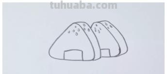美食怎么画简笔画 卡通简笔画:饭团怎么画? 美食怎么画简笔画 卡通简笔画:饭团怎么画?
