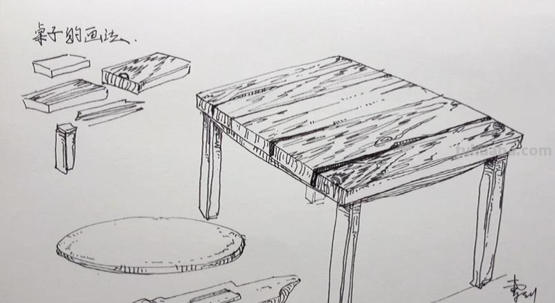 速写画技巧书桌 书桌速写技巧?
