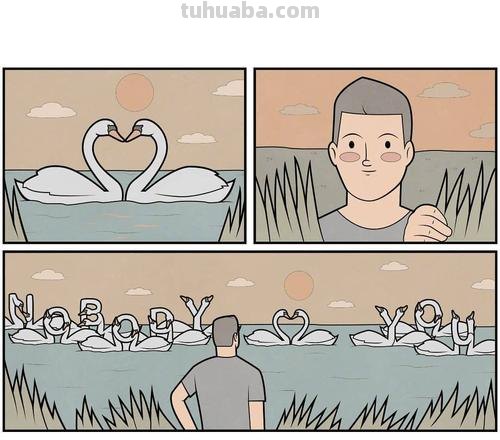 来，画一幅生活漫画