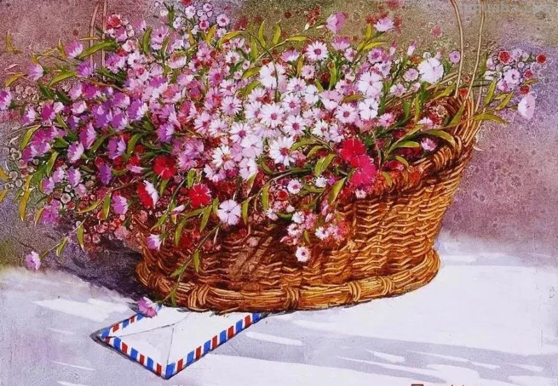 沉寂20年，韩国水彩大师用鲜花诠释爱意，画的太美了，我看了多遍