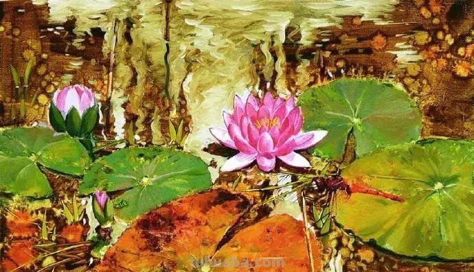 沉寂20年，韩国水彩大师用鲜花诠释爱意，画的太美了，我看了多遍