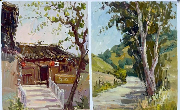 色彩风景构成：如何用色彩构建出美丽的风景画 