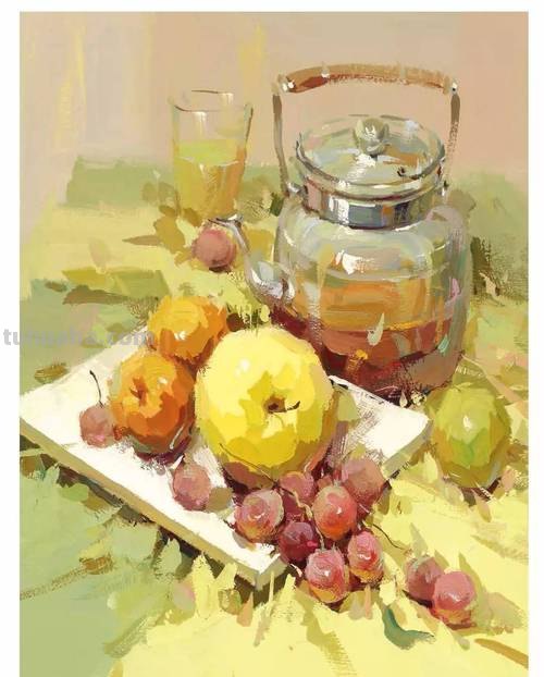 色彩静物视频教学视频大全,学会画出令人惊艳的静物画!