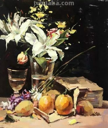 色彩静物花卉图片欣赏:赏心悦目的色彩盛宴