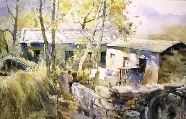 中国顶尖水彩画｜清华教授刘凤兰风景水彩画欣赏