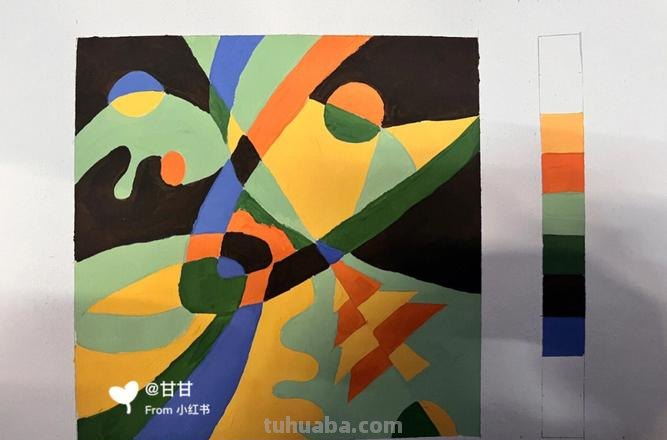 色彩的采集与重构图片简单