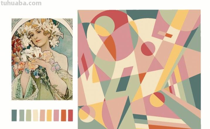 色彩的采集与重构图片简单