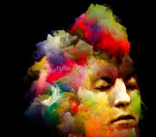 色彩人脸及色彩人脸构成图片——用色彩和人脸创造绚烂多彩的画面