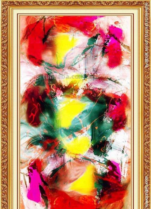 抽象色彩图及抽象色彩图片:如何用色彩表达情感与意境