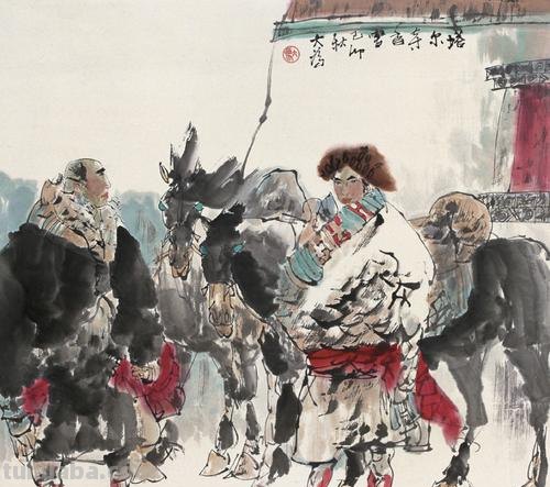 现代中国绘画大师刘大为五十八幅经典绘画作品赏析