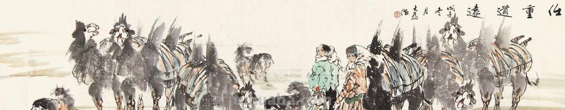 现代中国绘画大师刘大为五十八幅经典绘画作品赏析