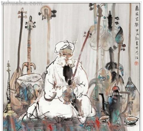 现代中国绘画大师刘大为五十八幅经典绘画作品赏析