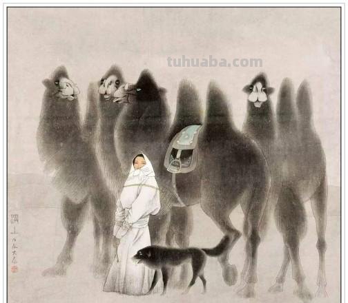 现代中国绘画大师刘大为五十八幅经典绘画作品赏析