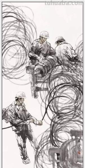 现代中国绘画大师刘大为五十八幅经典绘画作品赏析