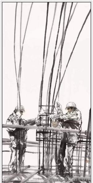 现代中国绘画大师刘大为五十八幅经典绘画作品赏析