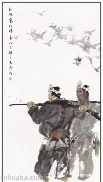 现代中国绘画大师刘大为五十八幅经典绘画作品赏析