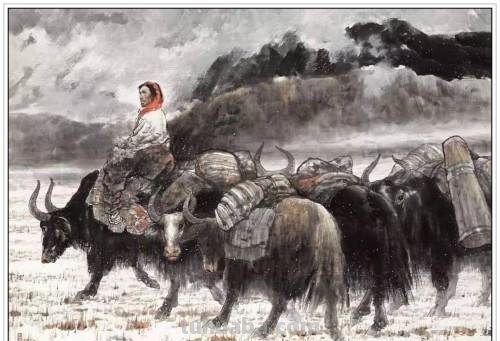 现代中国绘画大师刘大为五十八幅经典绘画作品赏析