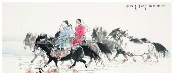 现代中国绘画大师刘大为五十八幅经典绘画作品赏析