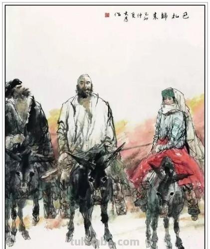 现代中国绘画大师刘大为五十八幅经典绘画作品赏析
