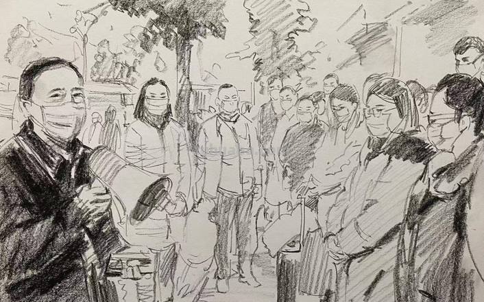 5张战&quot;疫&quot;速写画，每一张都是真实故事