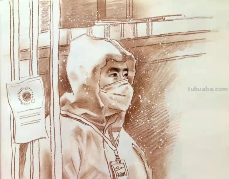 5张战&quot;疫&quot;速写画，每一张都是真实故事