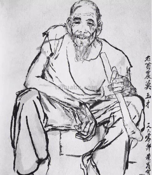 学院派：谈谈怎样画人物速写（附黄胄速写作品）