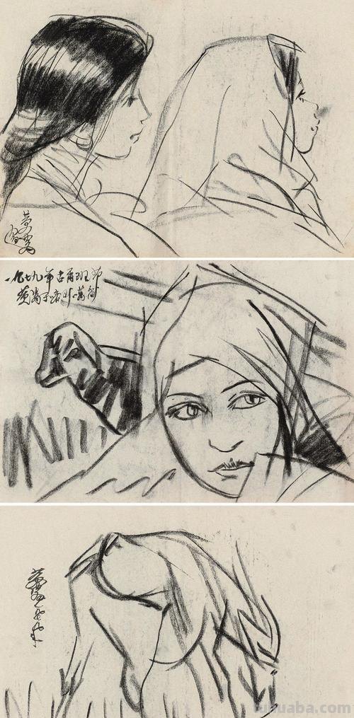 学院派：谈谈怎样画人物速写（附黄胄速写作品）