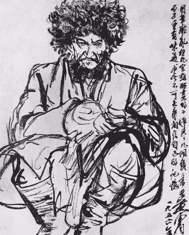 学院派：谈谈怎样画人物速写（附黄胄速写作品）