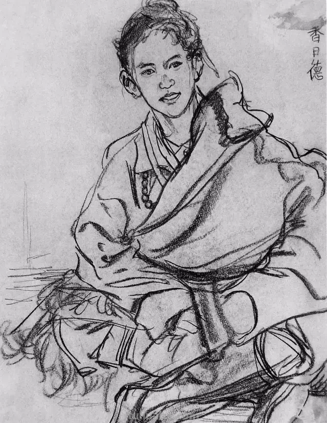 学院派：谈谈怎样画人物速写（附黄胄速写作品）