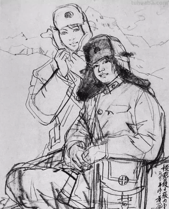 学院派：谈谈怎样画人物速写（附黄胄速写作品）