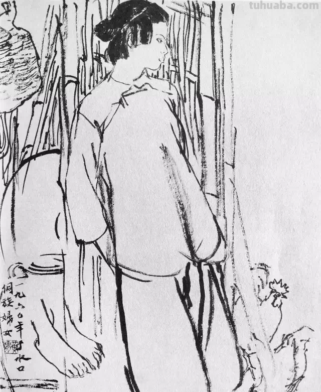 学院派：谈谈怎样画人物速写（附黄胄速写作品）