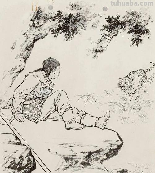 大师刘继卣的珍贵速写作品