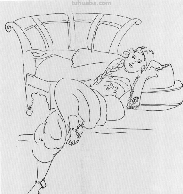 野兽派创始人：亨利·马蒂斯登峰造极的速写作品合集