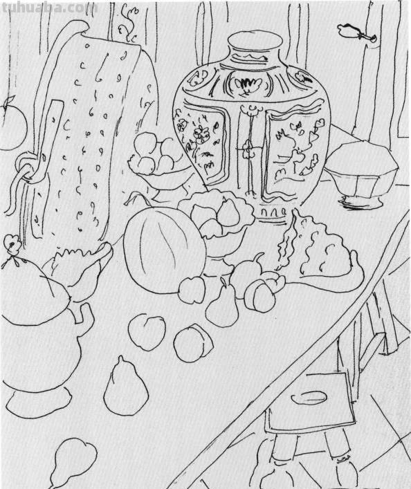 野兽派创始人：亨利·马蒂斯登峰造极的速写作品合集