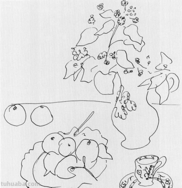 野兽派创始人：亨利·马蒂斯登峰造极的速写作品合集