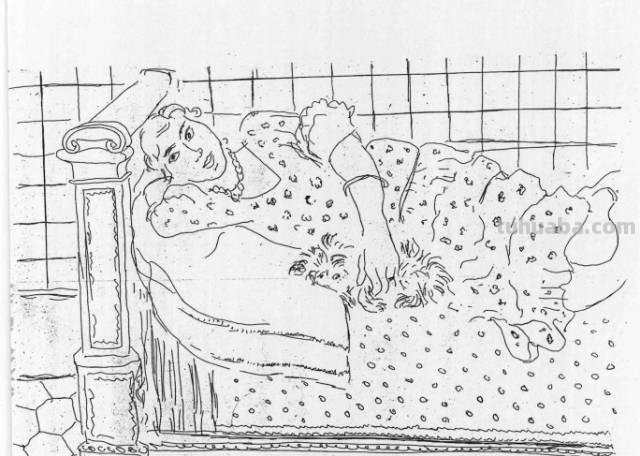 野兽派创始人：亨利·马蒂斯登峰造极的速写作品合集