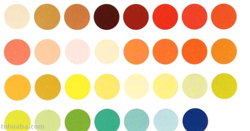 色彩的摆放及色彩摆放顺序